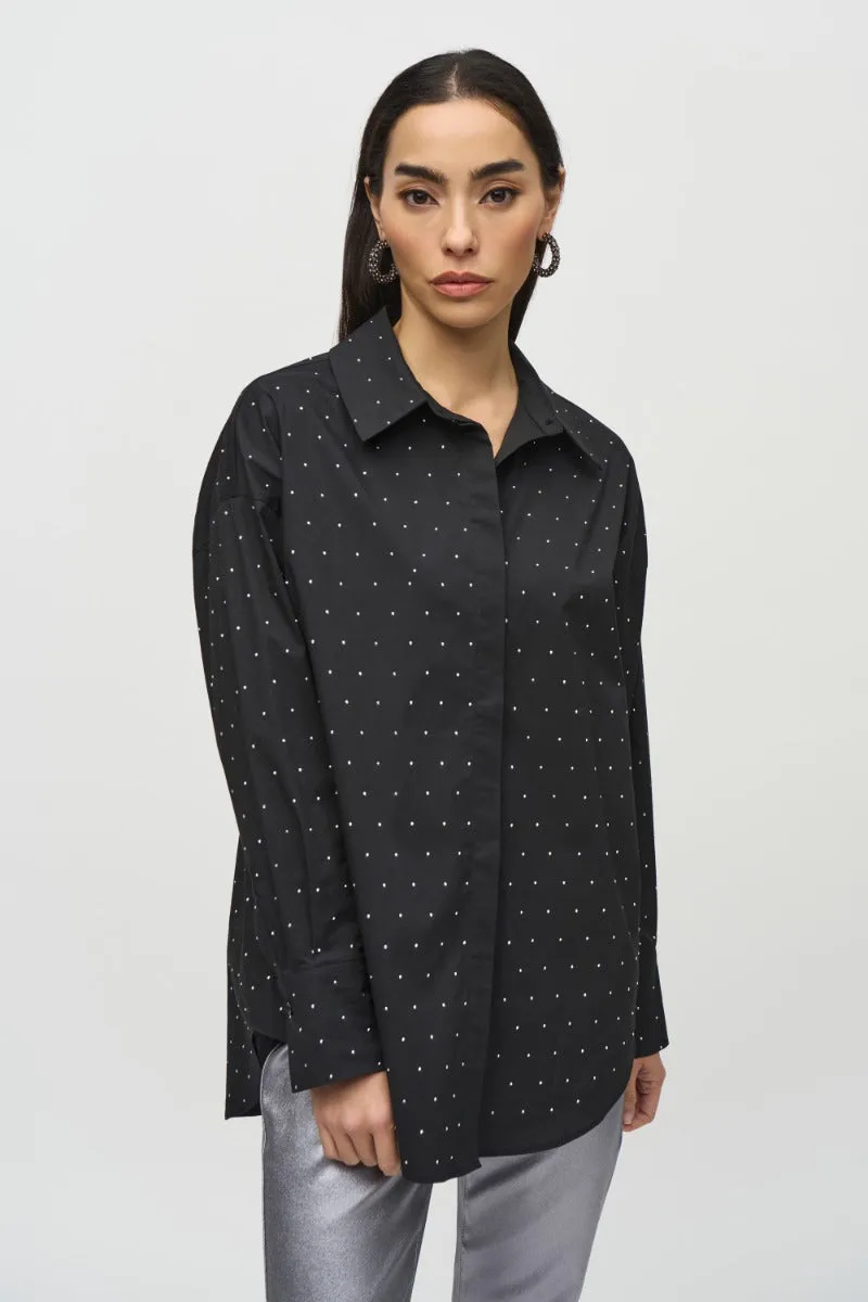 Studded Cotton Shirt