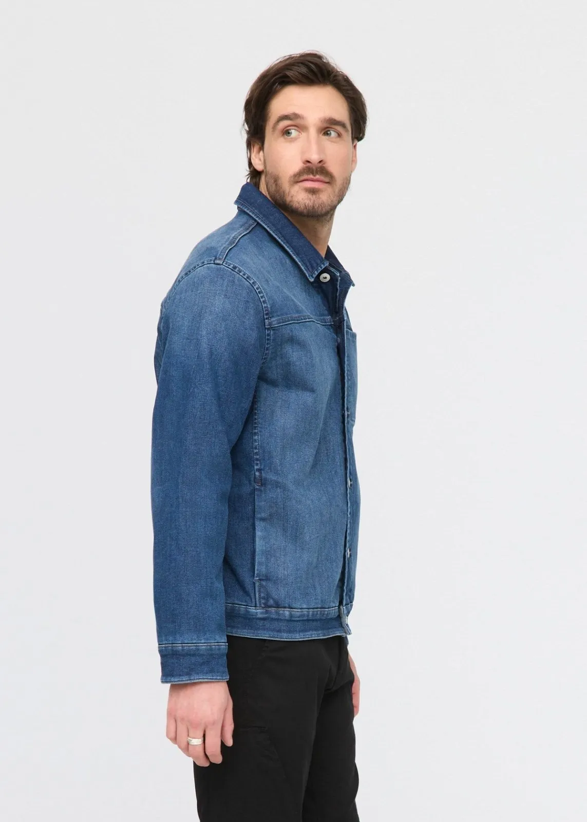 Tech Fleece Denim Jacket - Classic Indigo