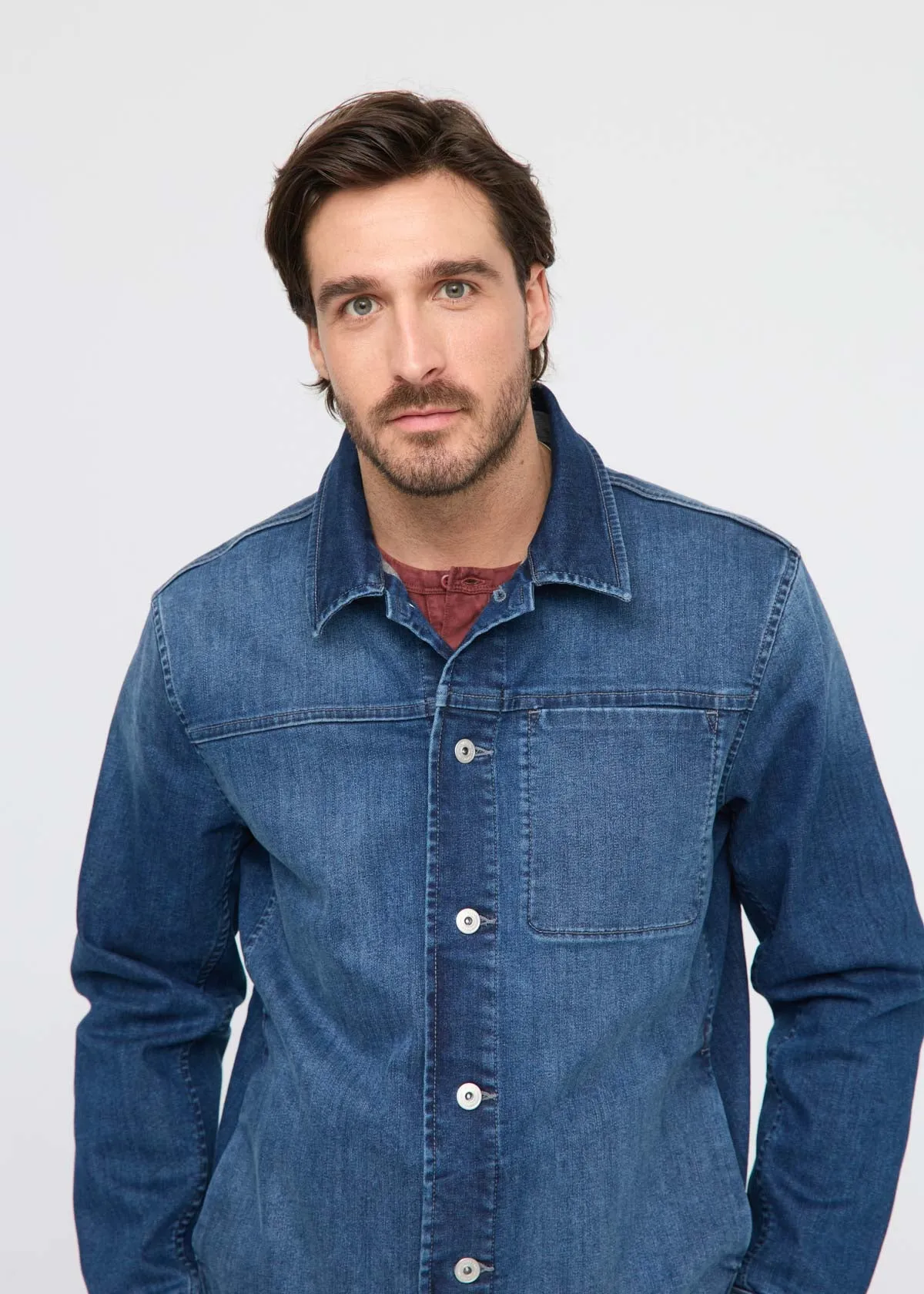 Tech Fleece Denim Jacket - Classic Indigo