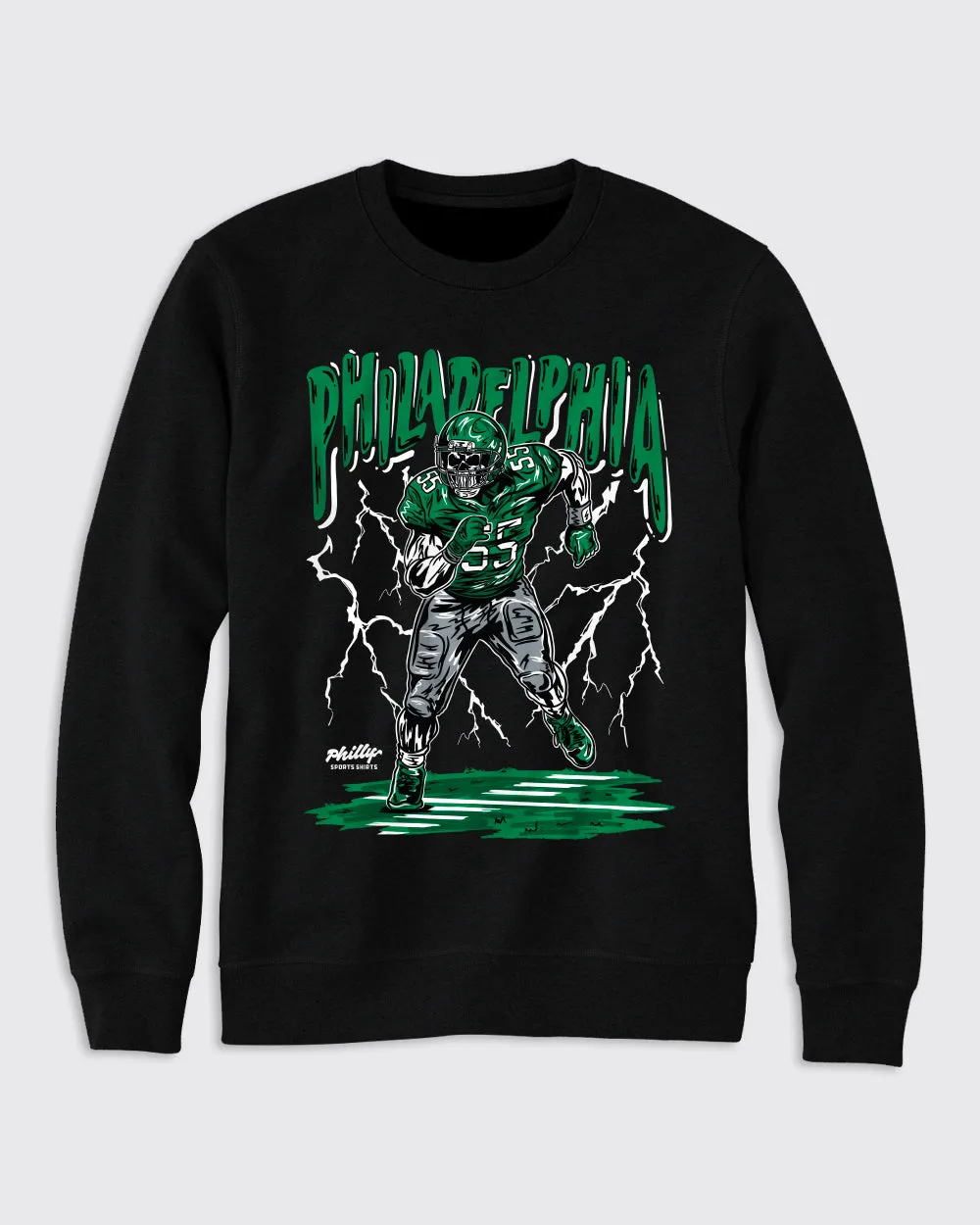 The Veteran Skelly Heavyweight Crewneck Sweatshirt