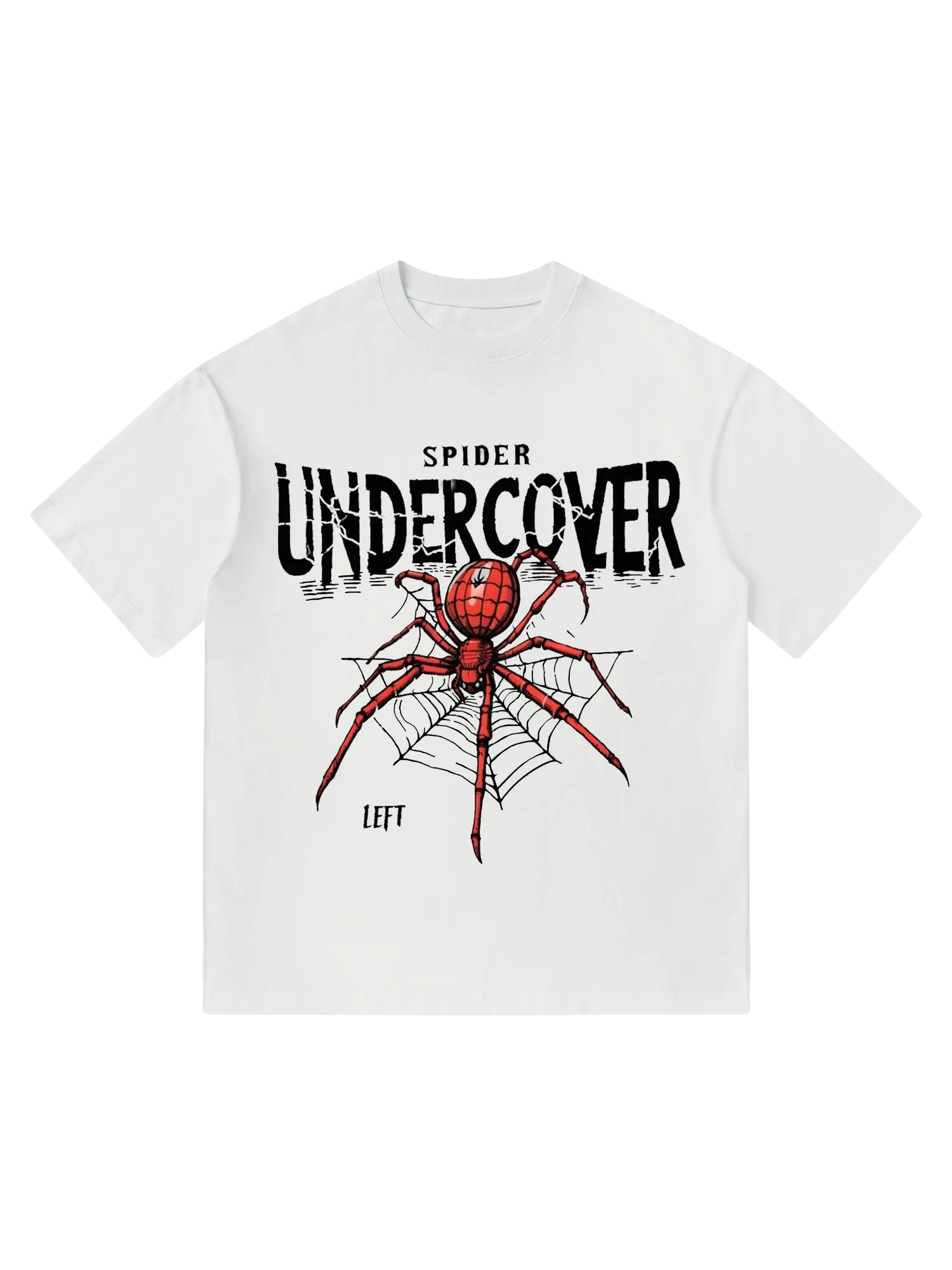 Thesupermade Comic Style Spider Street Rap T-Shirt