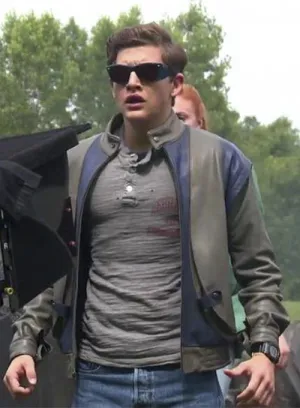 Tye Sheridan X-Men Apocalypse Leather Jacket