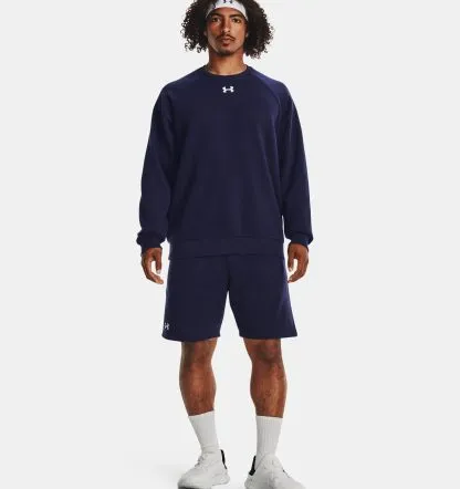 Under Armour Men's Rival Fleece Crew - Navy