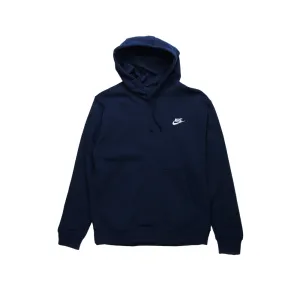 W NSW Club Fleece Pullover Hoodie 'Obsidian/White'