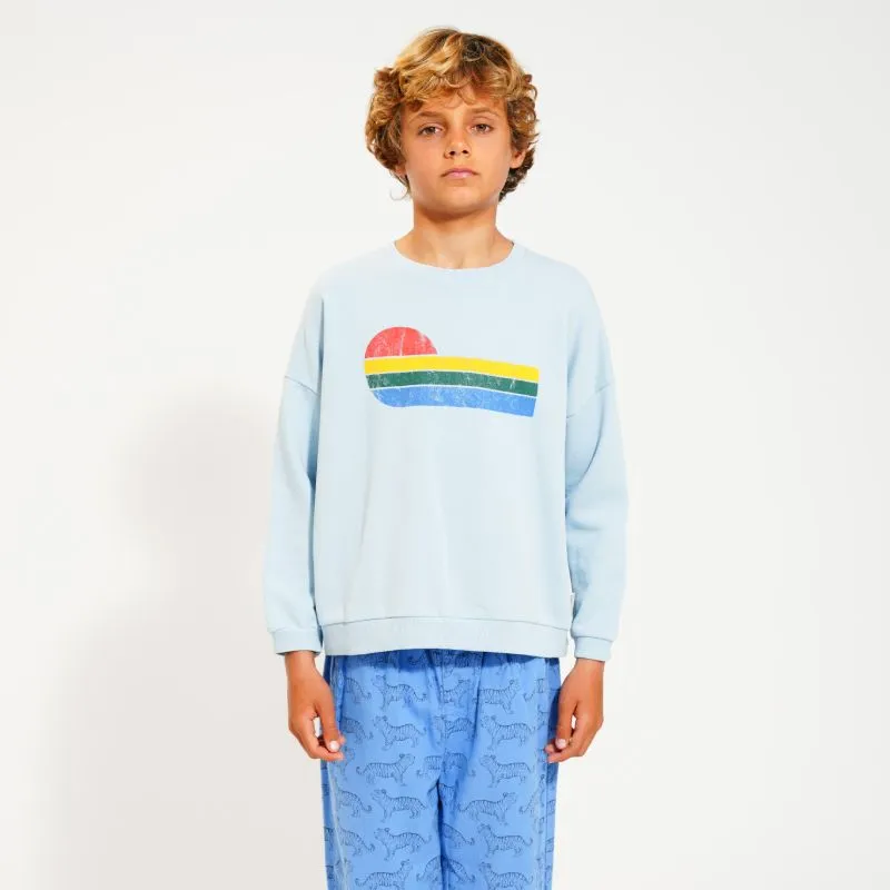 Wave Sweatshirt - Light Blue