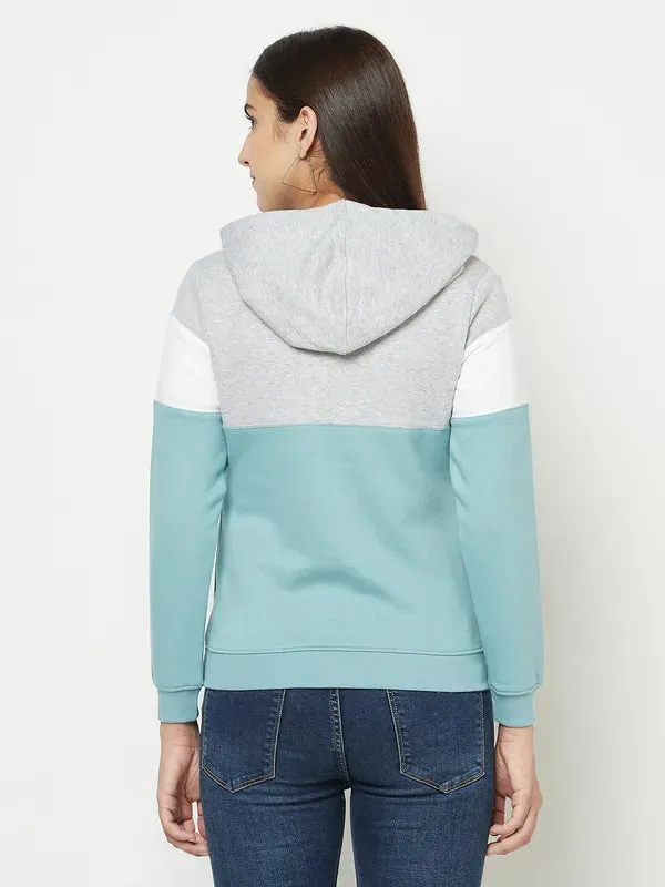 Women Light Teal Sweatshirts